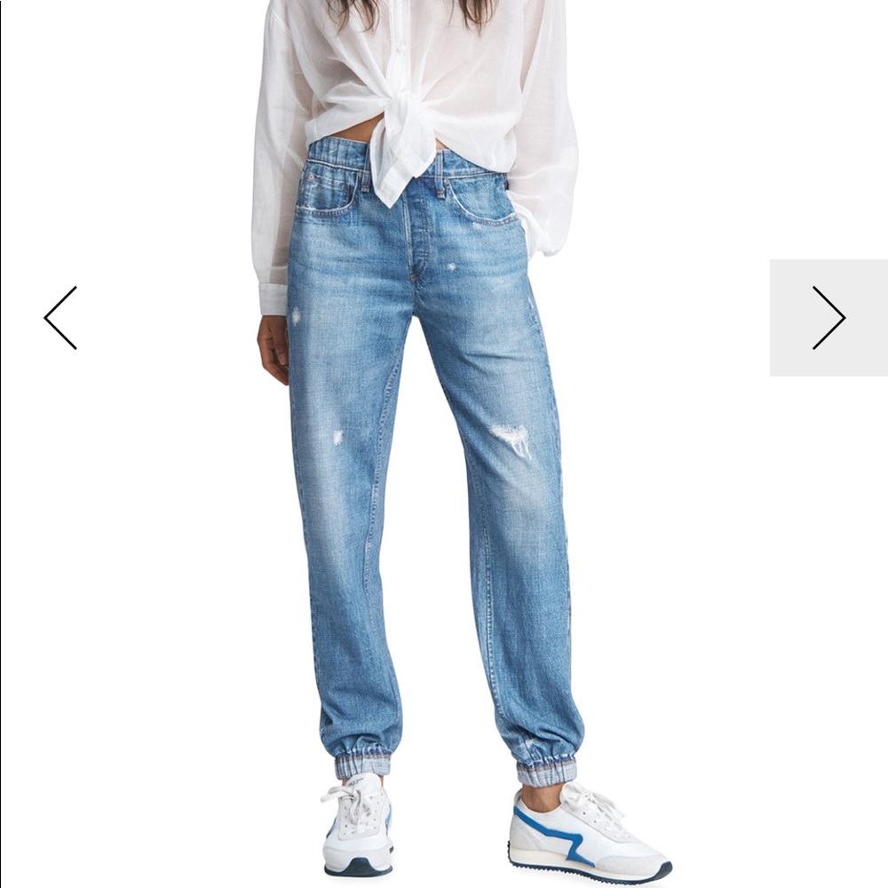 Rag & Bone denim printed jogger sw…